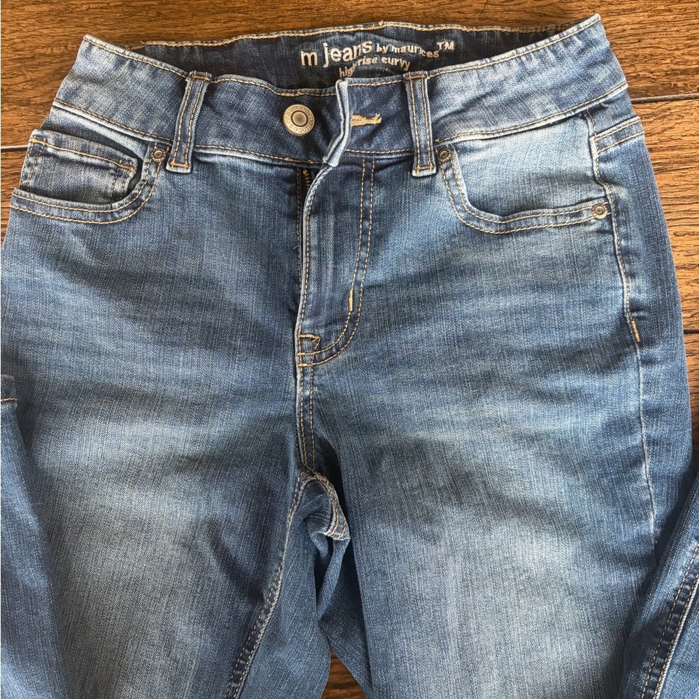 Maurice’s high rise curvy bootcut jeans 0 regular - Picture 2 of 6
